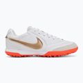 Buty piłkarskie męskie Nike Tiempo Ligera Pro White/Bright Crimson/Blur 2