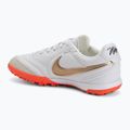 Buty piłkarskie męskie Nike Tiempo Ligera Pro White/Bright Crimson/Blur 3