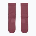 Skarpety Nike Run Midweight Crew pink smoke/pink rise/white 3