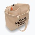 Torba Nike Heritage "Your Message Here" Tote 22 l oatmeal/safety orange/safety orange 4