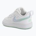 Buty dziecięce Nike Court Borough Low white/football grey/arctic green 8