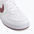 Buty dziecięce Nike Court Borough Low Recraft white/pink smoke 7