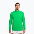 Bluza do biegania męska Nike Stride 1/4 Zip Dri-Fit green spark