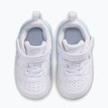 Buty dziecięce Nike Court Borough Low white/football grey/arctic green 4