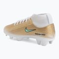 Buty piłkarskie dziecięce Nike Jr. Mercurial Superfly 11 Club "Kylian Mbappé" MG metallic gold/green glow 3