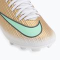 Buty piłkarskie dziecięce Nike Jr. Mercurial Superfly 11 Club "Kylian Mbappé" MG metallic gold/green glow 7