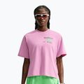 Koszulka do biegania damska Nike Swift Dri-Fit pink rise/illusion green