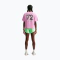 Koszulka do biegania damska Nike Swift Dri-Fit pink rise/illusion green 3