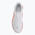 Buty piłkarskie dziecięce Nike Jr. Tiempo Maestro Club White/Bright Crimson/Blur 5