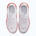 Buty piłkarskie dziecięce Nike Jr. Tiempo Maestro Club White/Bright Crimson/Blur 3