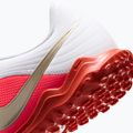 Buty piłkarskie dziecięce Nike Jr. Tiempo Maestro Club White/Bright Crimson/Blur 6