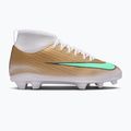 Buty piłkarskie dziecięce Nike Jr. Mercurial Superfly 11 Club "Kylian Mbappé" MG metallic gold/green glow