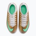 Buty piłkarskie dziecięce Nike Jr. Mercurial Superfly 11 Club "Kylian Mbappé" MG metallic gold/green glow 4