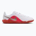 Buty piłkarskie dziecięce Nike Jr. Tiempo Maestro Club white/bright crimson/blur