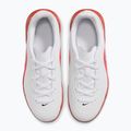 Buty piłkarskie dziecięce Nike Jr. Tiempo Maestro Club white/bright crimson/blur 2
