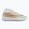 Buty piłkarskie dziecięce Nike Jr. Mercurial Superfly 11 Club "Kylian Mbappé" TF metallic gold/green glow 2