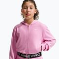 Bluza dziecięca Nike Pro Fleece pink rise/pink rise/black/white 3