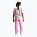 Spodnie dziecięce Nike Sportswear Studio Fleece pink rise/white 3