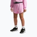 Spodenki dziecięce Nike Pro Fleece pink rise/pink rise/black/white