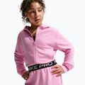 Spodenki dziecięce Nike Pro Fleece pink rise/pink rise/black/white 4
