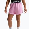 Spodenki dziecięce Nike Pro Fleece pink rise/pink rise/black/white 5