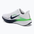 Buty do biegania męskie Nike Pegasus 42 white/green spark/midnight navy 3