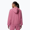 Bluza damska Nike Jordan Fleece Hoodie desert berry/white 3