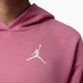 Bluza damska Nike Jordan Fleece Hoodie desert berry/white 6