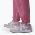 Spodnie damskie Jordan Fleece desert berry/white 5