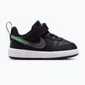 Buty dziecięce Nike Court Borough Low black/smoke grey/white/illusion green