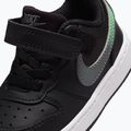 Buty dziecięce Nike Court Borough Low black/smoke grey/white/illusion green 5