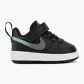 Buty dziecięce Nike Court Borough Low black/smoke grey/white/illusion green 2