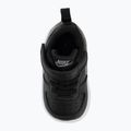 Buty dziecięce Nike Court Borough Low black/smoke grey/white/illusion green 5