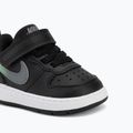 Buty dziecięce Nike Court Borough Low black/smoke grey/white/illusion green 7