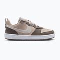 Buty dziecięce Nike Court Borough Low moon particle/cave stone/white/white
