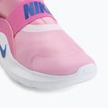 Buty dziecięce Nike Flex Runner 4 pink rise/playful pink/racer blue 7