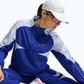 Kurtka do biegania damska Nike Tempo Dri-FIT 1/2-Zip old royal/football grey/pink rise 5
