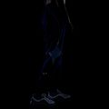 Spodnie damskie Nike Swoosh Dri-Fit old royal/football grey/pink rise 4