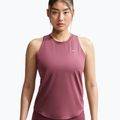 Koszulka do biegania damska Nike Swift Dri-Fit Tank Top pink smoke 4