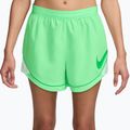 Spodenki do biegania damskie Nike Tempo Dri-Fit Unlined illusion green/barely green/green spark