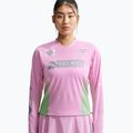 Longsleeve do biegania damski Nike Swift Jersey Top pink rise/illusion green