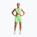 Biustonosz treningowy Nike Indy Strappy illusion green/black 2