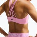 Biustonosz treningowy Nike Indy Strappy pink rise/black 4
