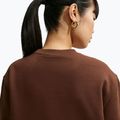 Bluza damska Nike Studio Fleece cacao wow/sail 6