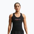 Koszulka treningowa damska Nike One black/black/university red/white