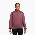 Bluza treningowa damska Nike Studio Fleece Sport pink smoke/mystic dates/white