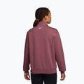 Bluza treningowa damska Nike Studio Fleece Sport pink smoke/mystic dates/white 2