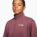 Bluza treningowa damska Nike Studio Fleece Sport pink smoke/mystic dates/white 3