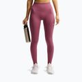 Legginsy damskie Nike One pink smoke/pink smoke/pink rise/white