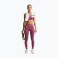 Legginsy damskie Nike One pink smoke/pink smoke/pink rise/white 2